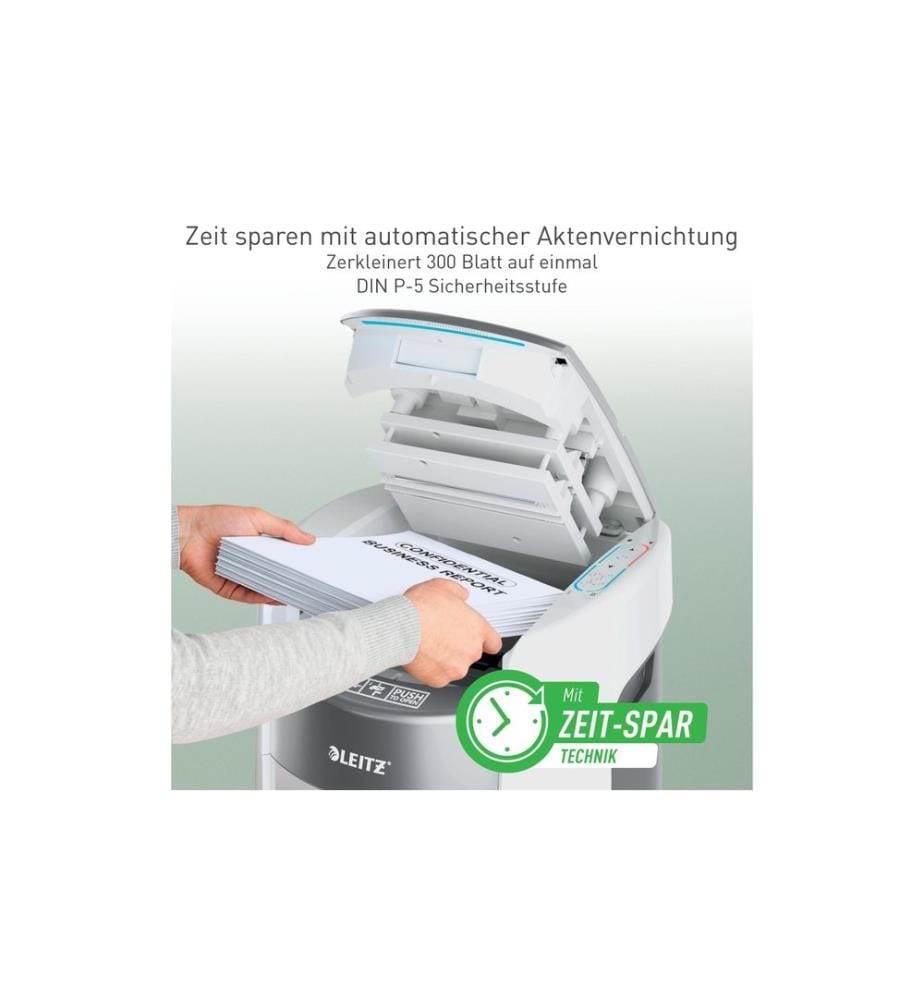 Leitz Bürogeräte Leitz IQ OptiMax Autofeed 300M P-5, 300 Seiten