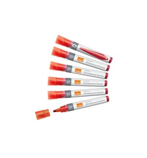 Nobo Whiteboard-Marker Liquid Ink 10 Stück, Rot