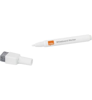 Nobo Whiteboard-Marker Marker 6 Stück weiss