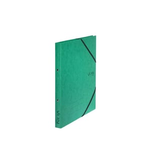 VON Ringbuch mit elastischen Eckbändern, 2.5 cm, Grün