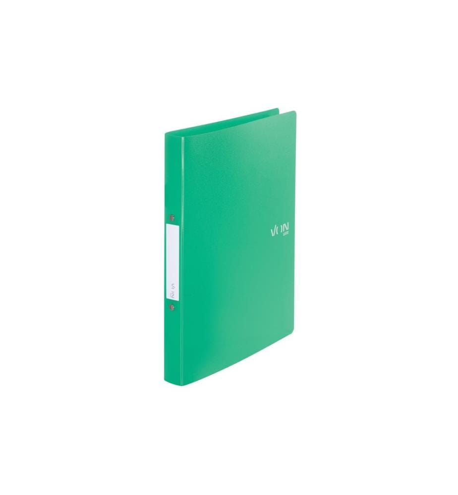 VON Ringbuch Ringbuch PP A4, 3 cm, Grün