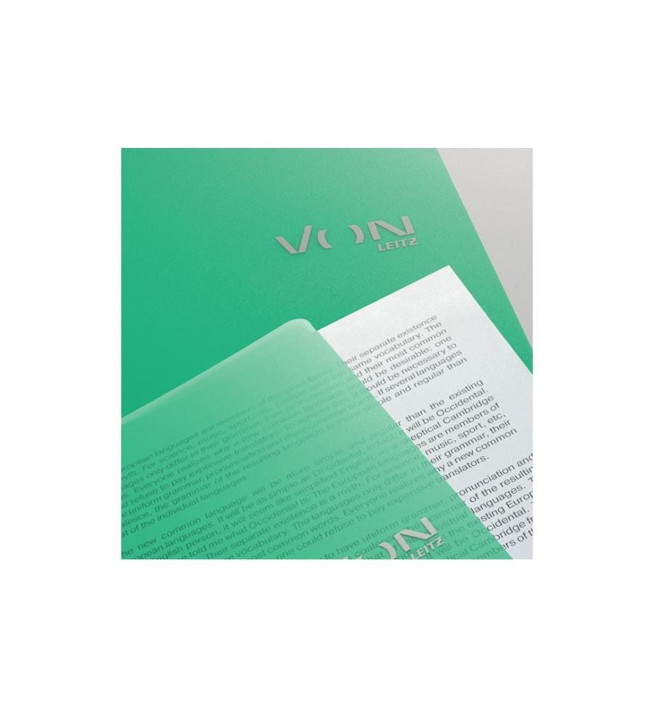 VON Ringbuch Ringbuch PP A4, 3 cm, Grün