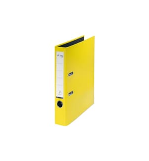 VON Ordner Ordner PP schmal mit PP/Papier, 5 cm, Gelb