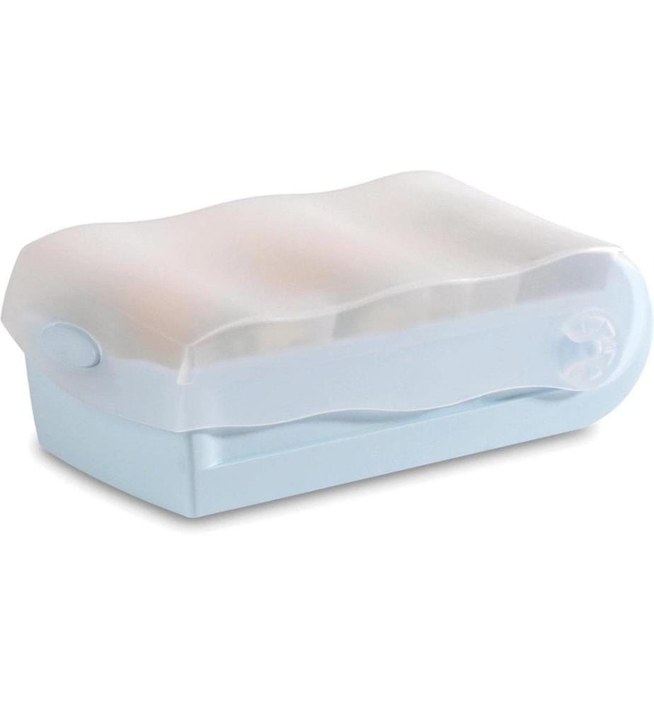 HAN Karteibox Croco A8, Hellblau