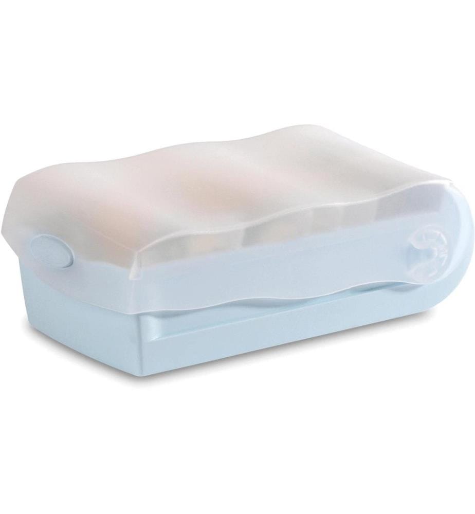 HAN Karteibox Croco A7, Hellblau