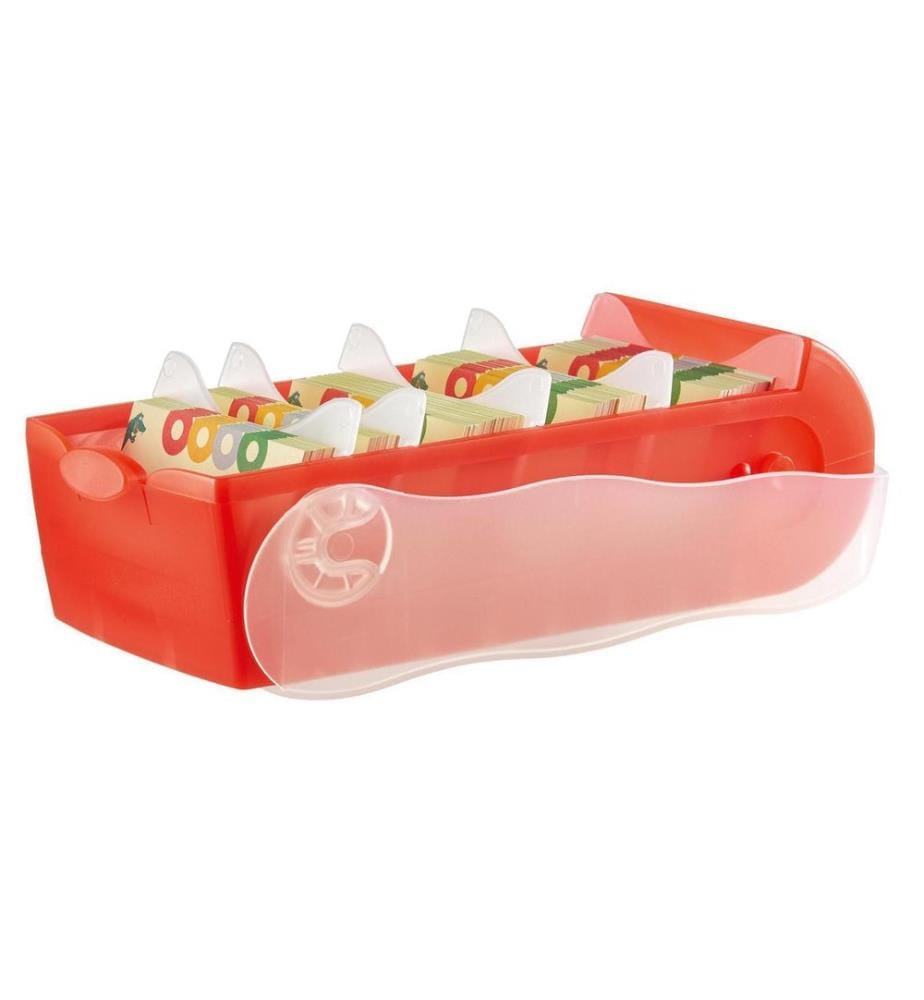 HAN Karteibox Croco A8 Rot