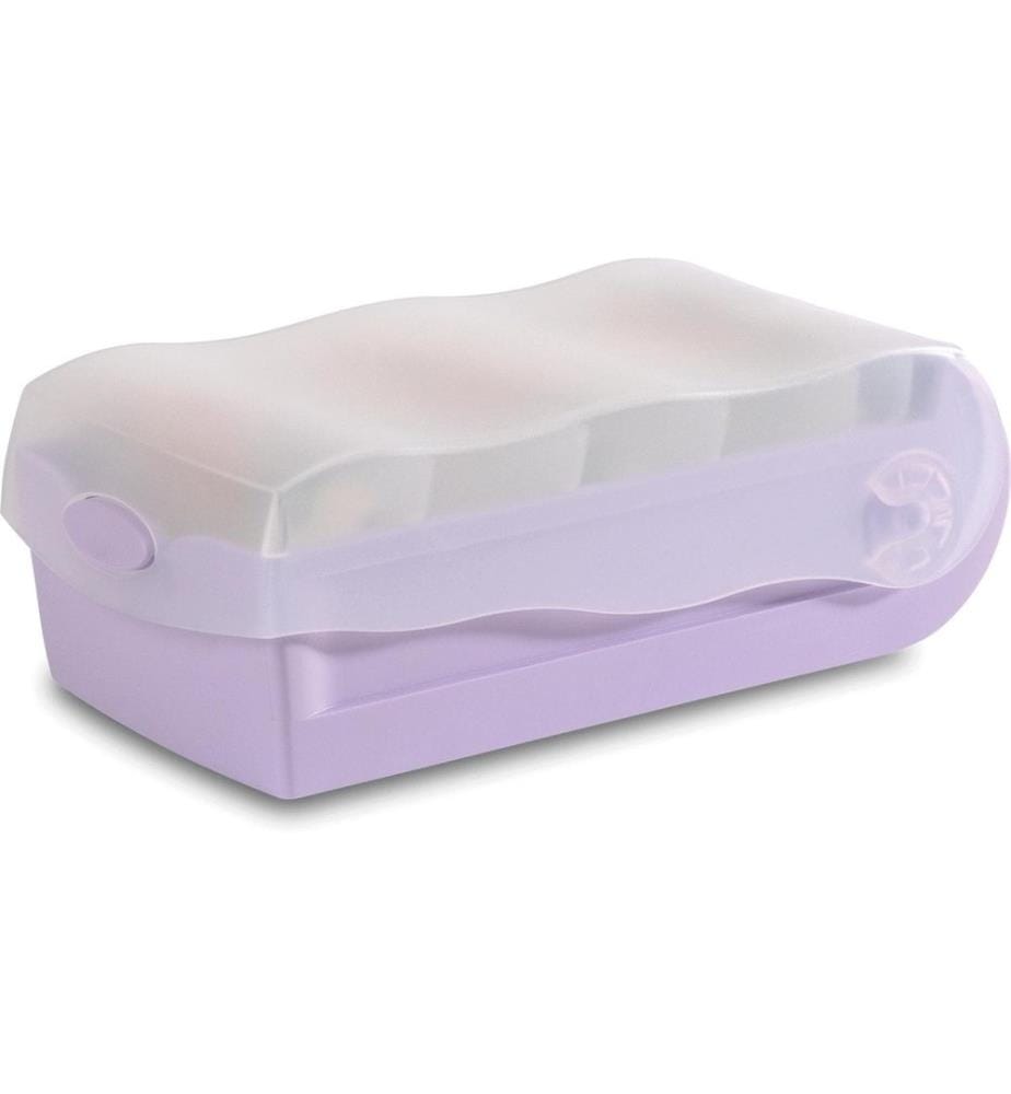 HAN Karteibox Croco A7, Pastelllila