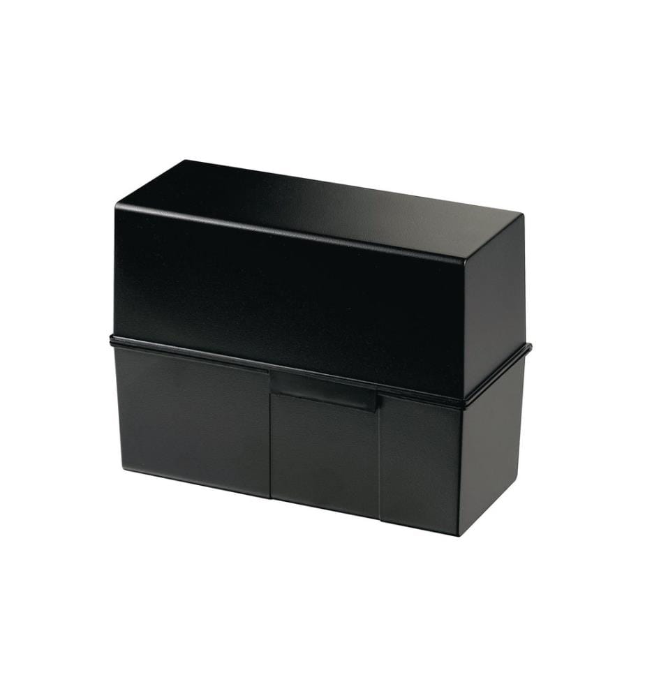 HAN Karteibox A5  Quer, 450 Karten, Schwarz