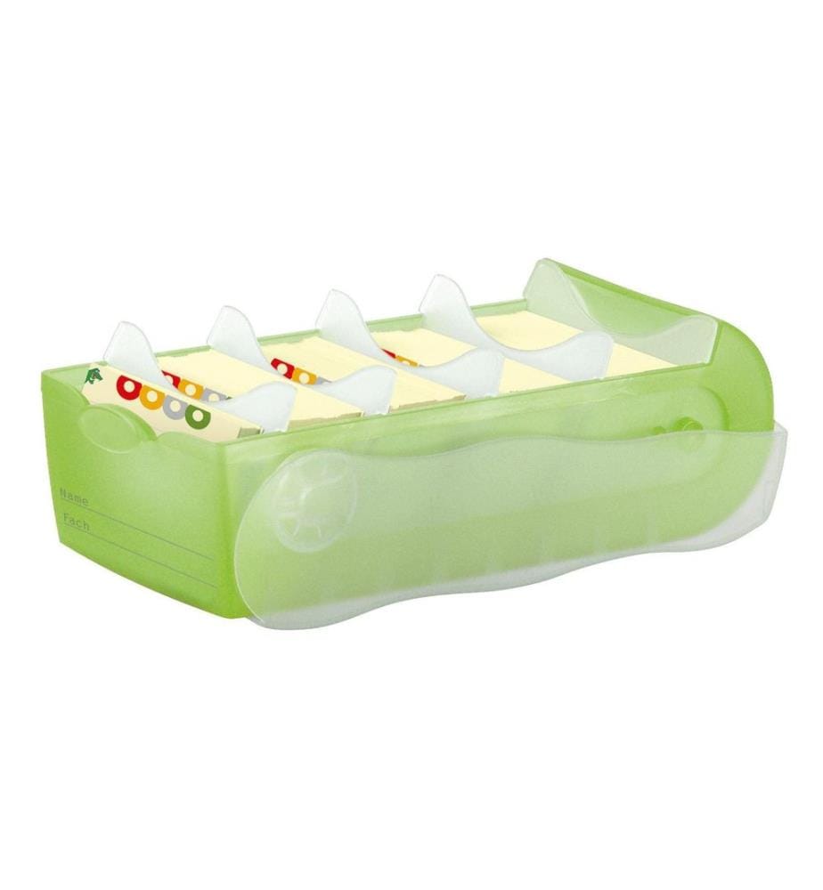 HAN Karteibox Croco A8 Grün