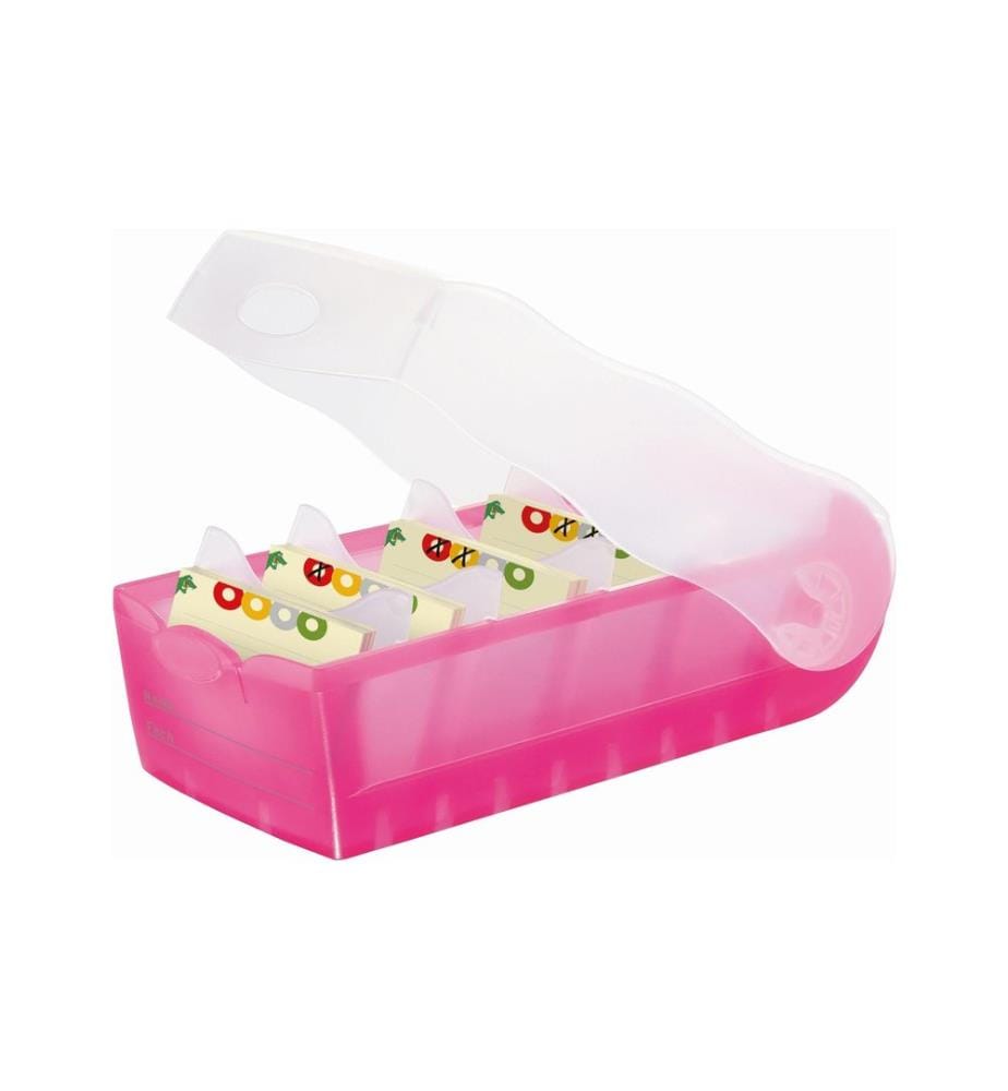 Boîte de classement HAN Croco A7, Rose