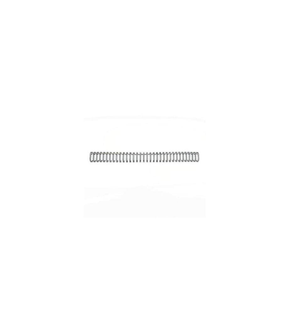 GBC Binderücken Draht 6 mm Schwarz, 100 Stück
