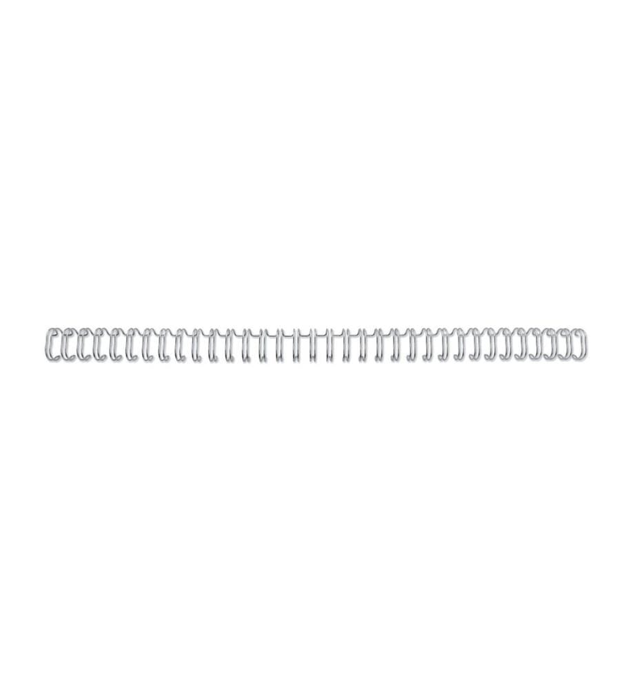 GBC Binderücken WireBind 11 mm Draht Silber, 100 Stück
