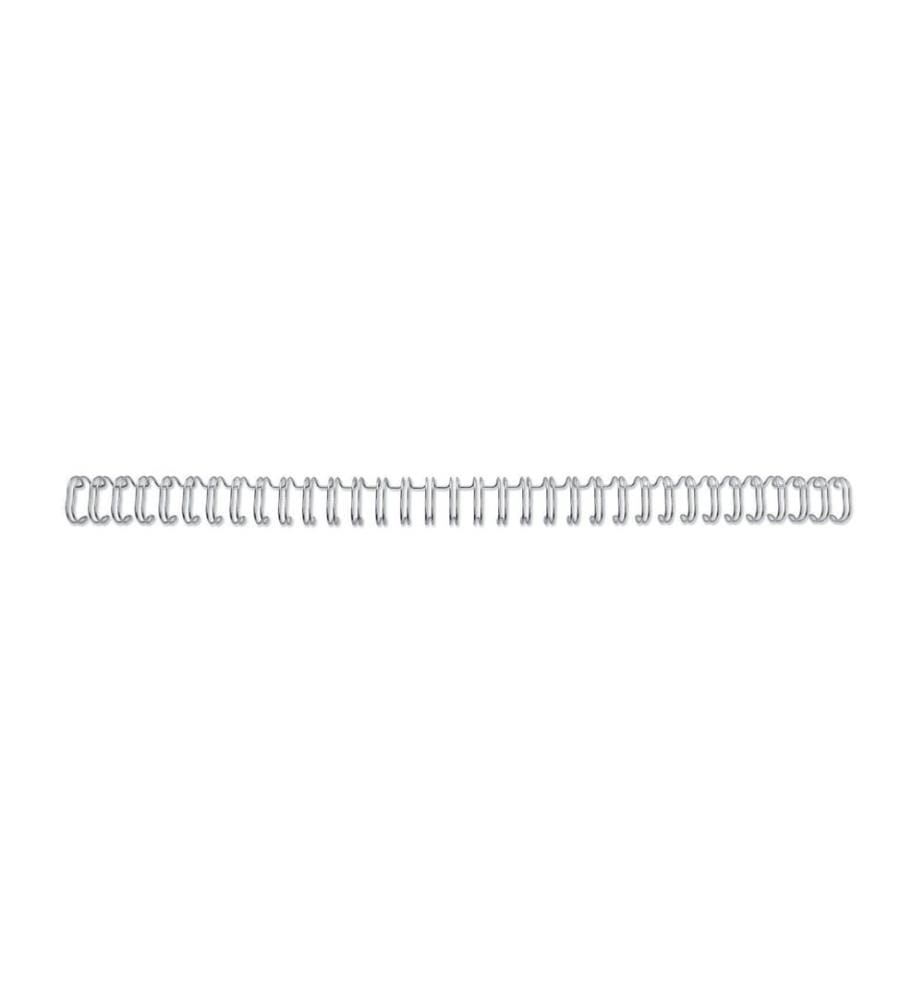 GBC Binderücken WireBind 11 mm Draht Silber, 100 Stück