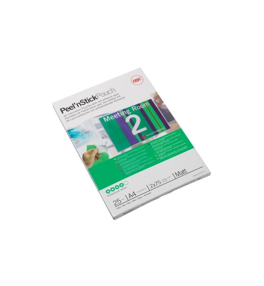 GBC Laminierfolie High-Speed Pouch A4, 25 Stück