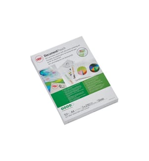 GBC Laminierfolie Document A4, 250 Mikron, 50 Stück, glänzend