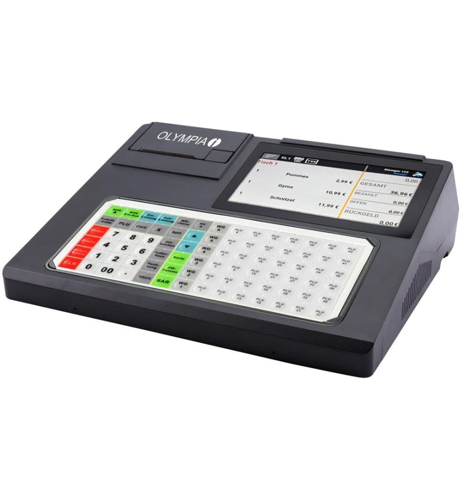 Caisse enregistreuse Olympia K200 Plus, Noir
