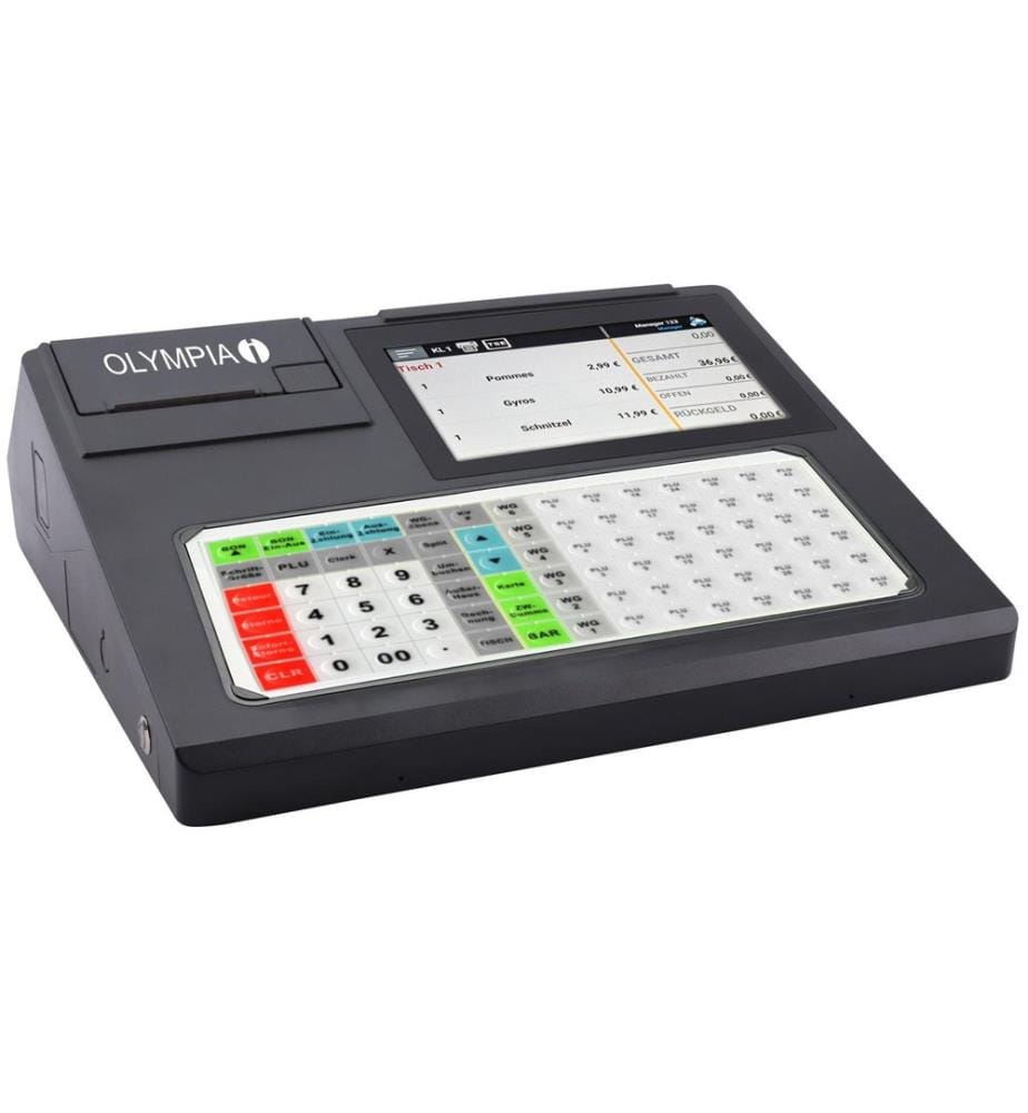 Caisse enregistreuse Olympia K200 Plus, Noir
