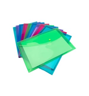 Rapesco Dokumentenmappe Eco GRS A4+ Assortiert, 10 Stück