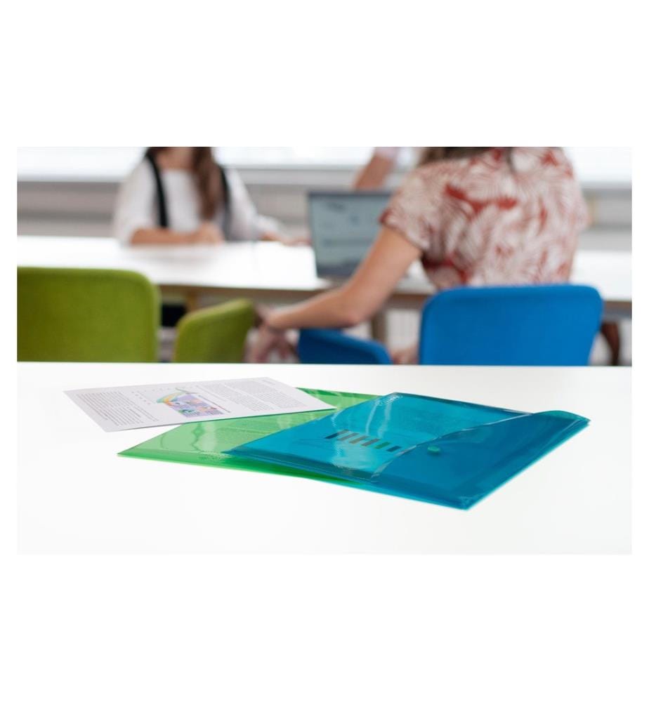 Rapesco Dokumentenmappe Eco GRS A4+ Assortiert, 10 Stück