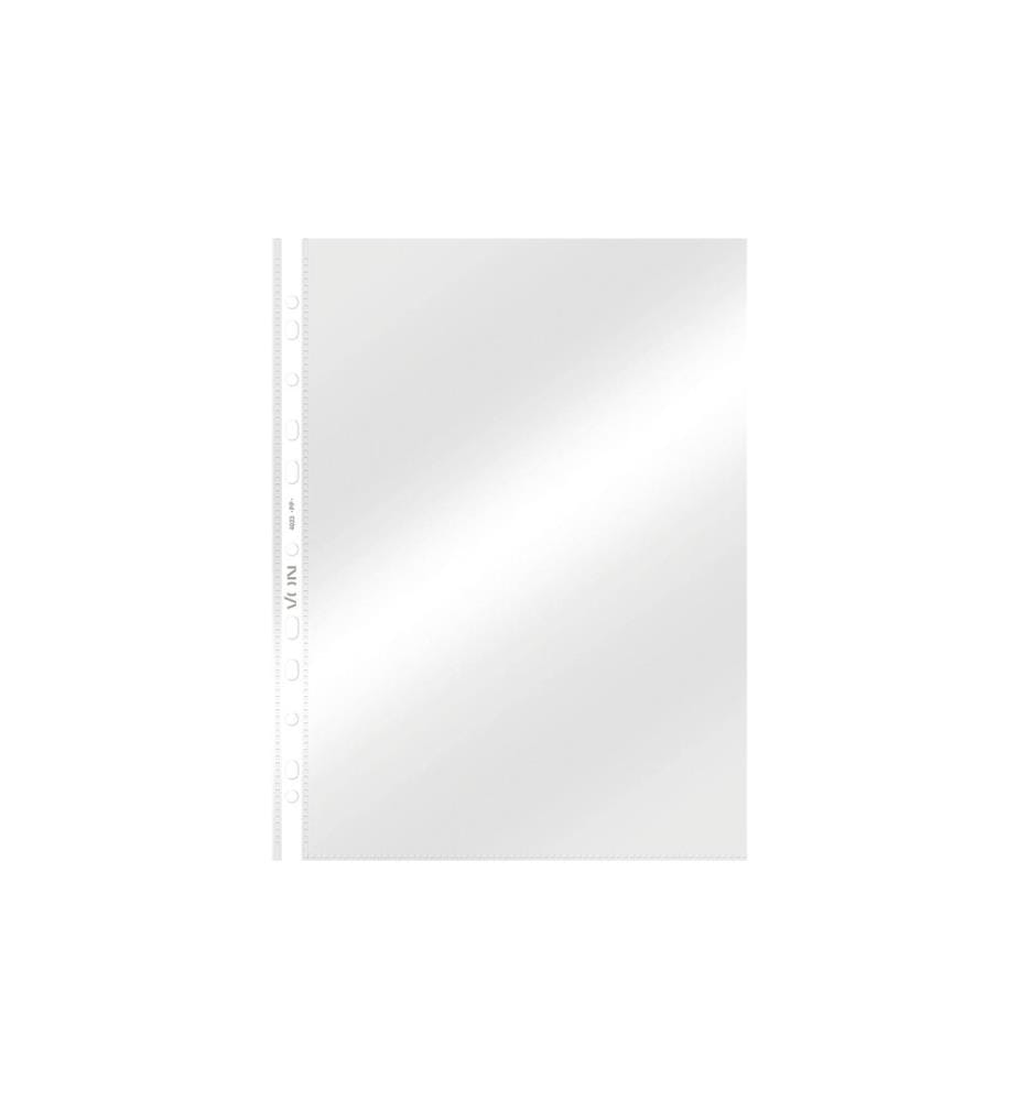 VON Sichthülle Prospekthülle Transparent, 40 Stück