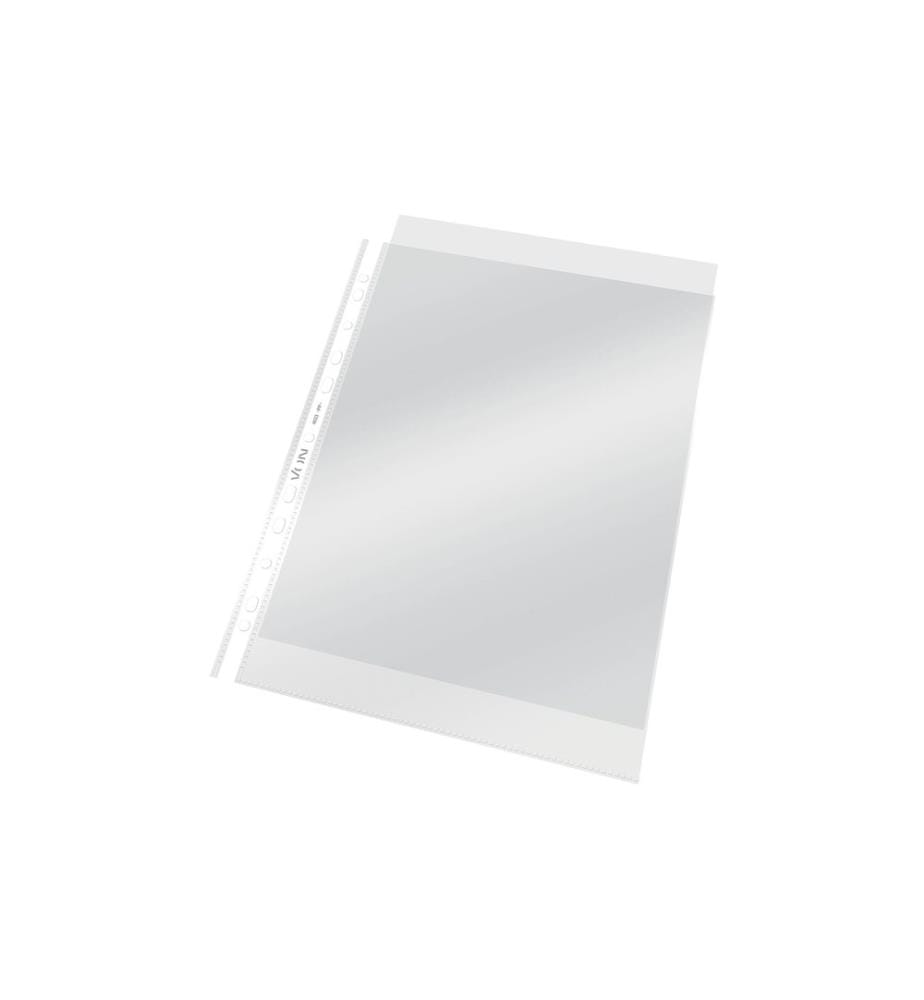 VON Sichthülle Prospekthülle Transparent, 40 Stück