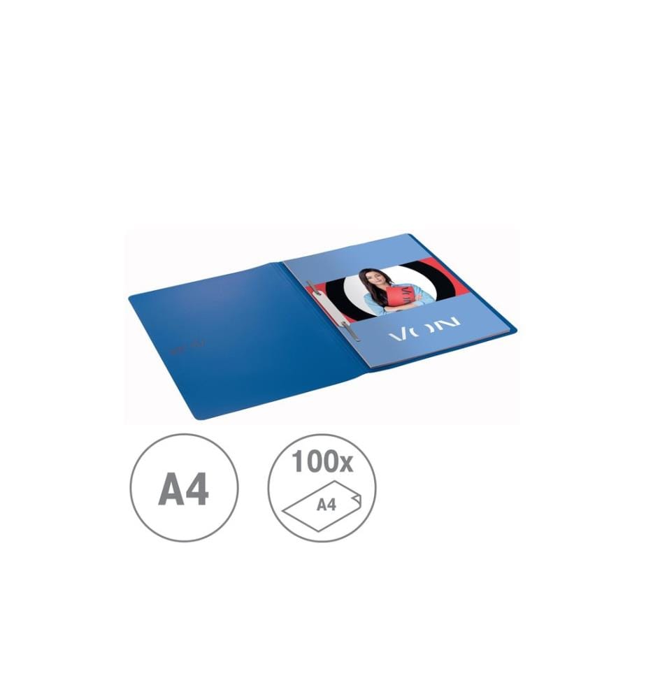 VON Folder Folder PP A4, Blue
