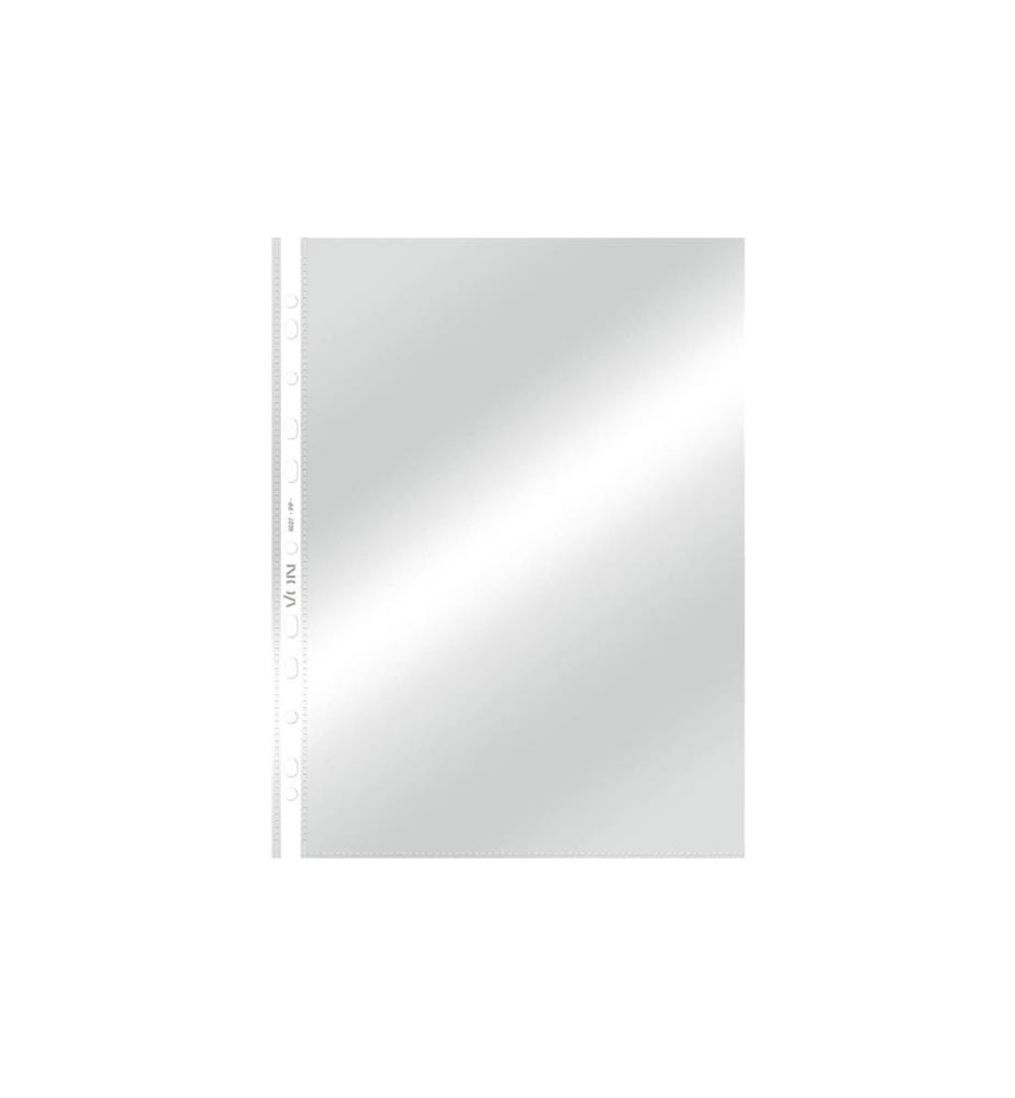 VON Sichthülle Prospekthülle Transparent, 100 Stück