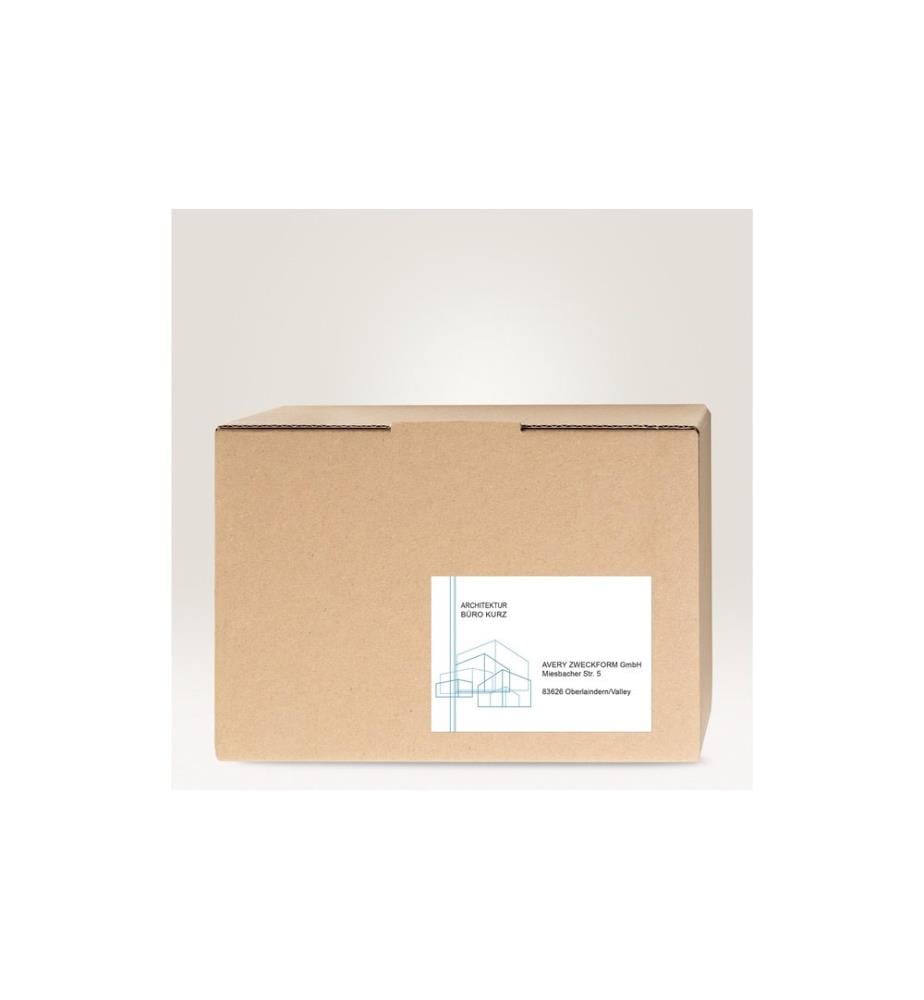 Avery Zweckform Universal-Etiketten 3655 210 x 148 mm, 100 Blatt