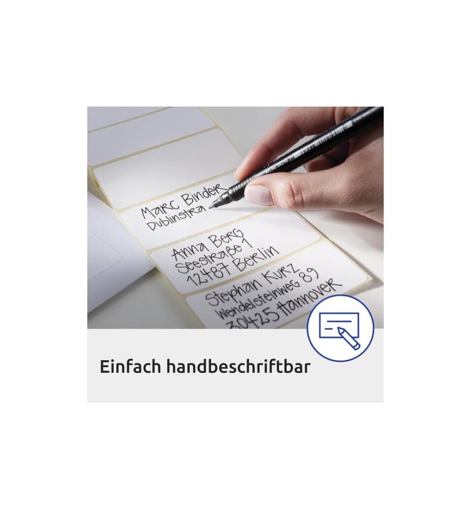 Avery Zweckform Vielzweck-Etiketten 38 x 18 mm, 6 Blatt