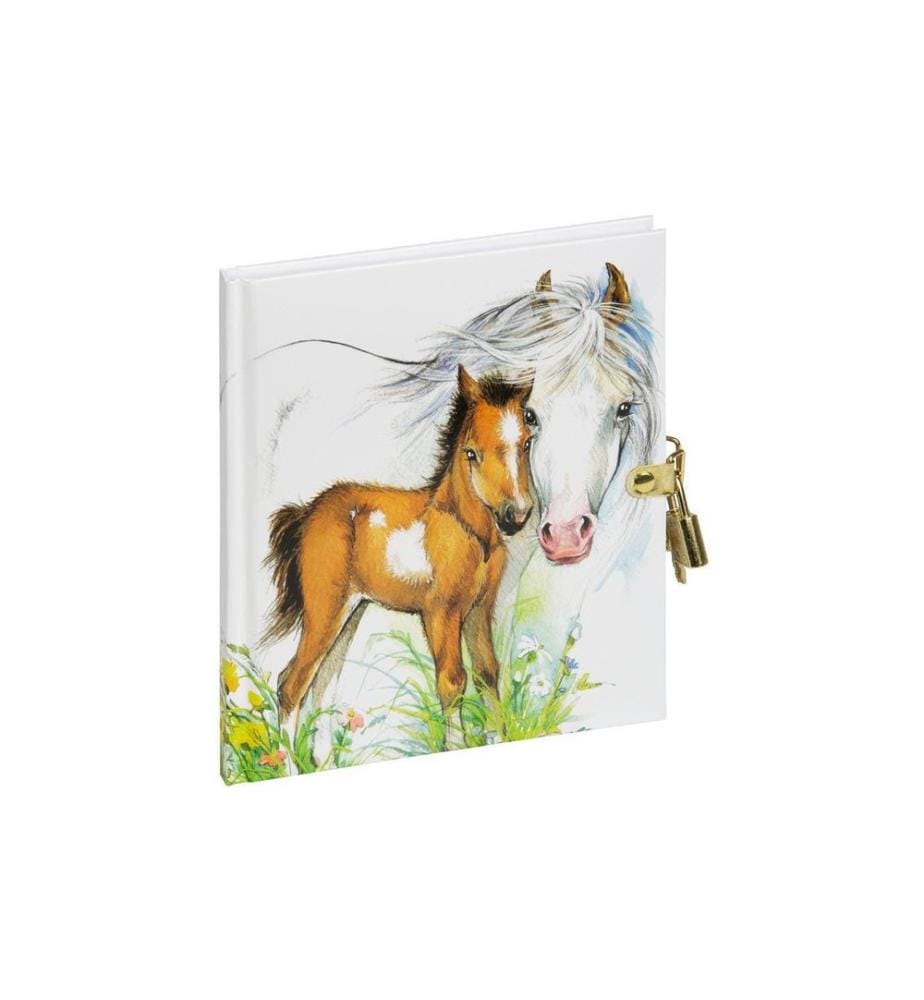Carnet Pagna Petit poulain avec serrure