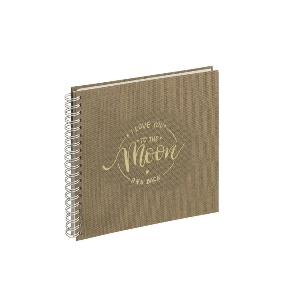 Pagna Fotoalbum I Love you to the moon and back Sandbraun
