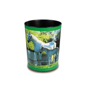 Läufer Papierkorb Pferd am See, 13 l
