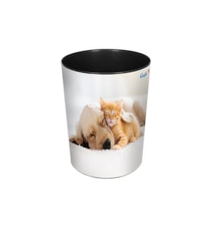 Läufer Papierkorb 13 L, Hund und Katze