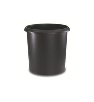 Läufer Papierkorb 18 l, Schwarz