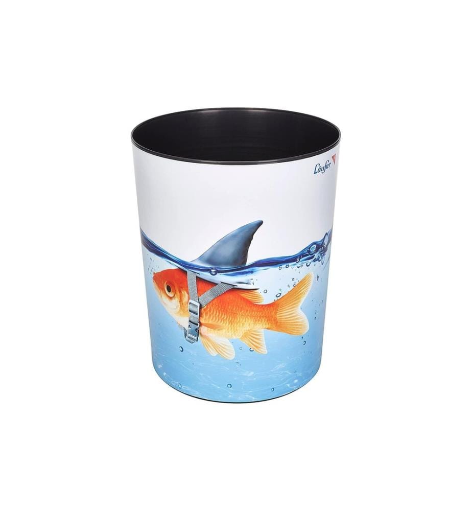 Läufer Papierkorb Goldfisch, 13 l