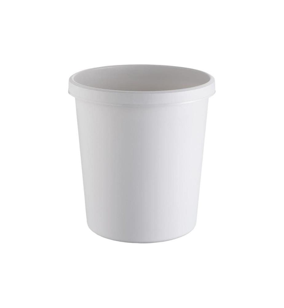 Helit Papierkorb 30 l, Lichtgrau