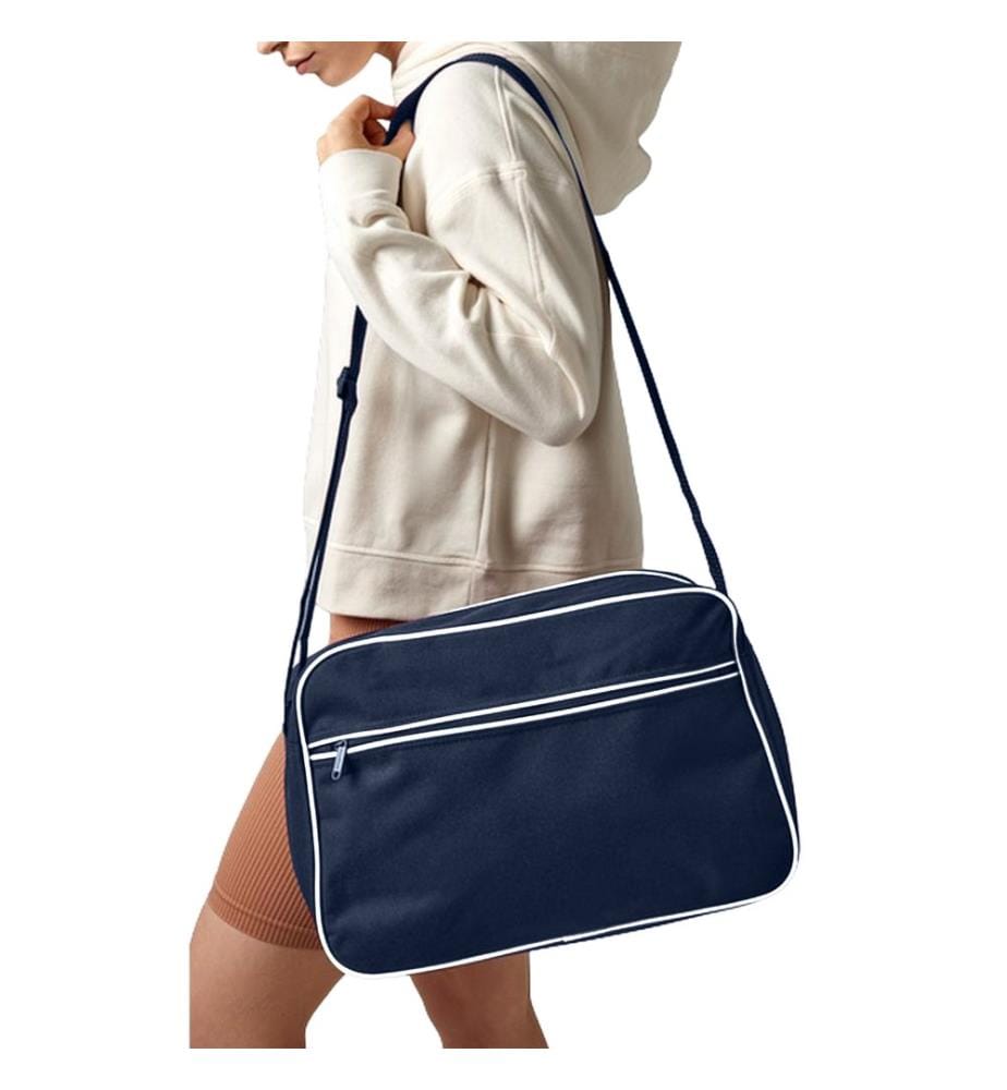 Bagbase Retro Schultertasche mit verstellbarem Riemen, 18 Liter