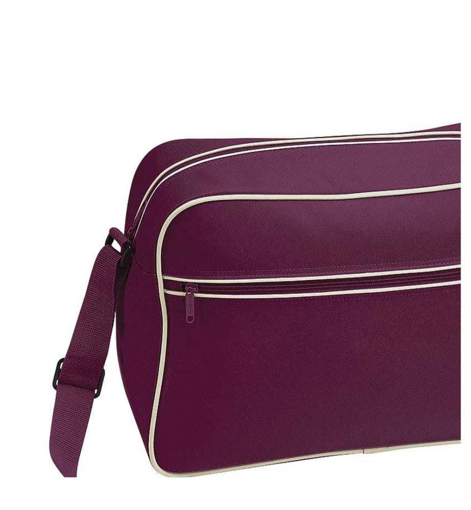 Bagbase - Borsa a tracolla stile retrò - 18 Litri