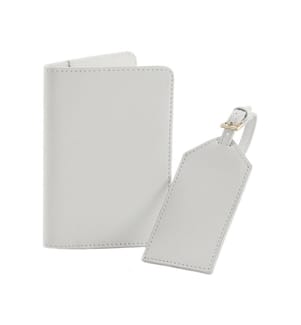 BagbaseAdulto Unisex Boutique Porta Passaporto e Set di Etichette per Bagagli