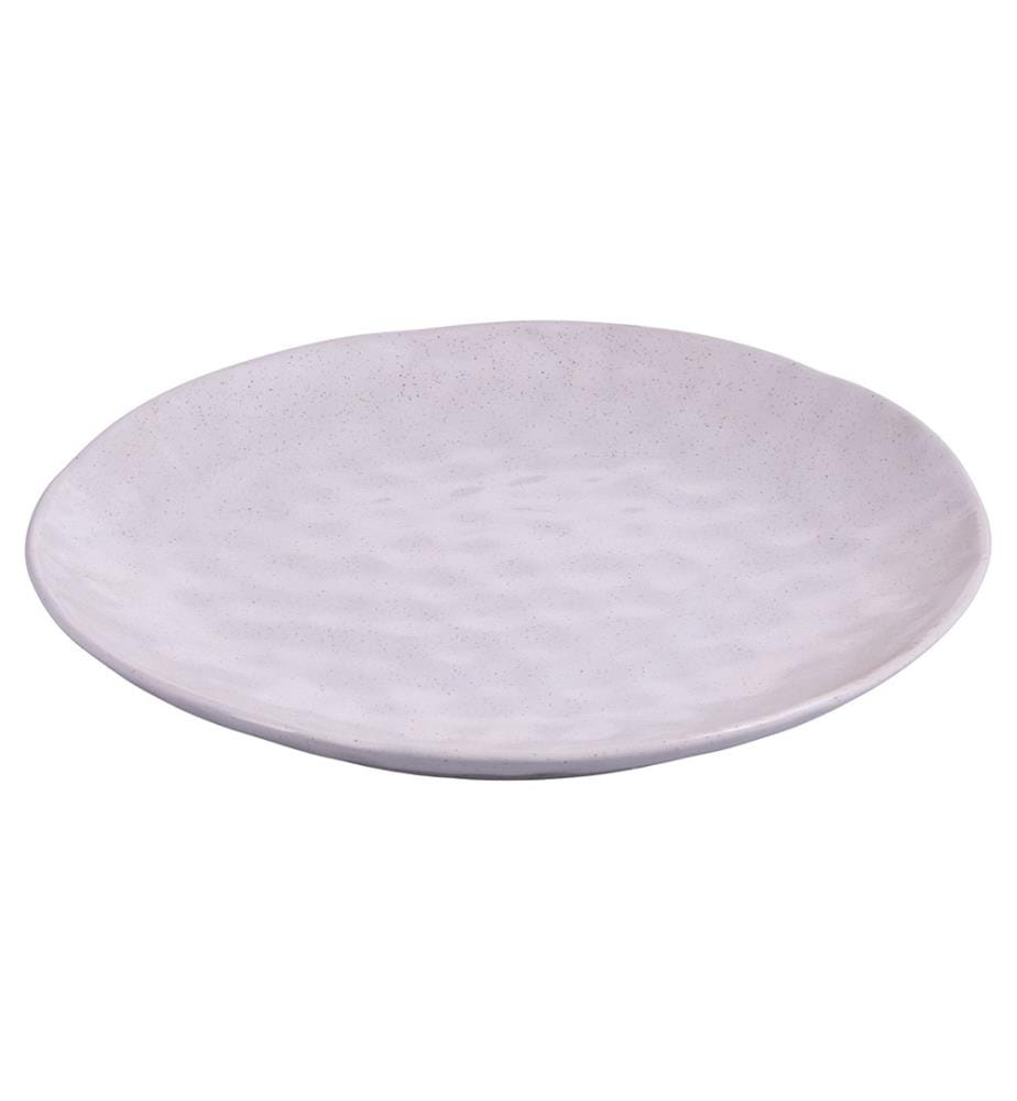 The Market dinner plate - White