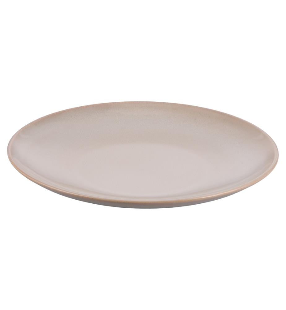 Set di 6 piatti da portata 27 cm - Crema