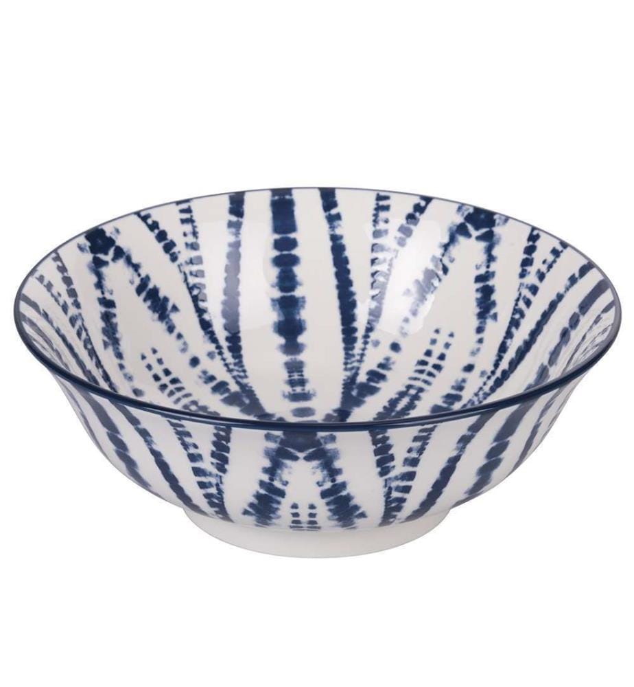 Set of 3 bowls - White / Blue