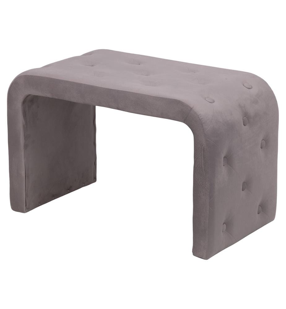 Gray Bench - 75 x 40 x 46 cm