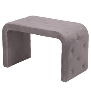 Gray Bench - 75 x 40 x 46 cm