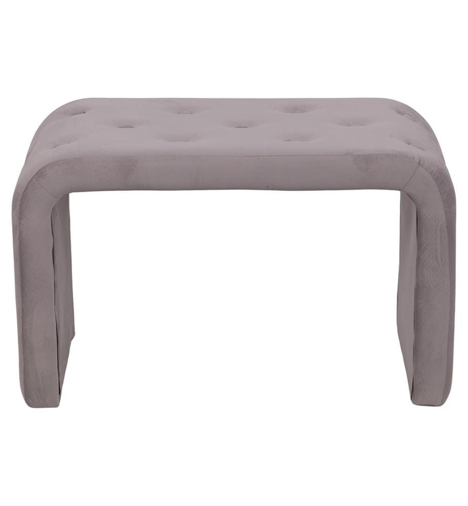 Gray Bench - 75 x 40 x 46 cm