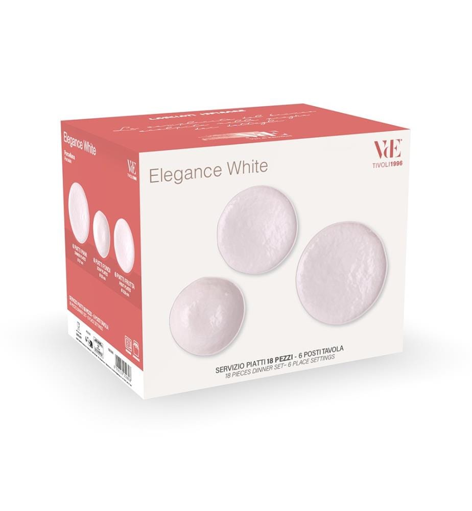 Élégance dinner service - White