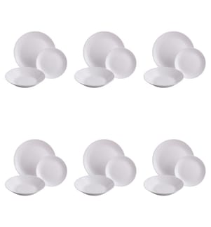18-piece dinner service - White