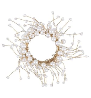 Towel Anello P - Gold / Pearls