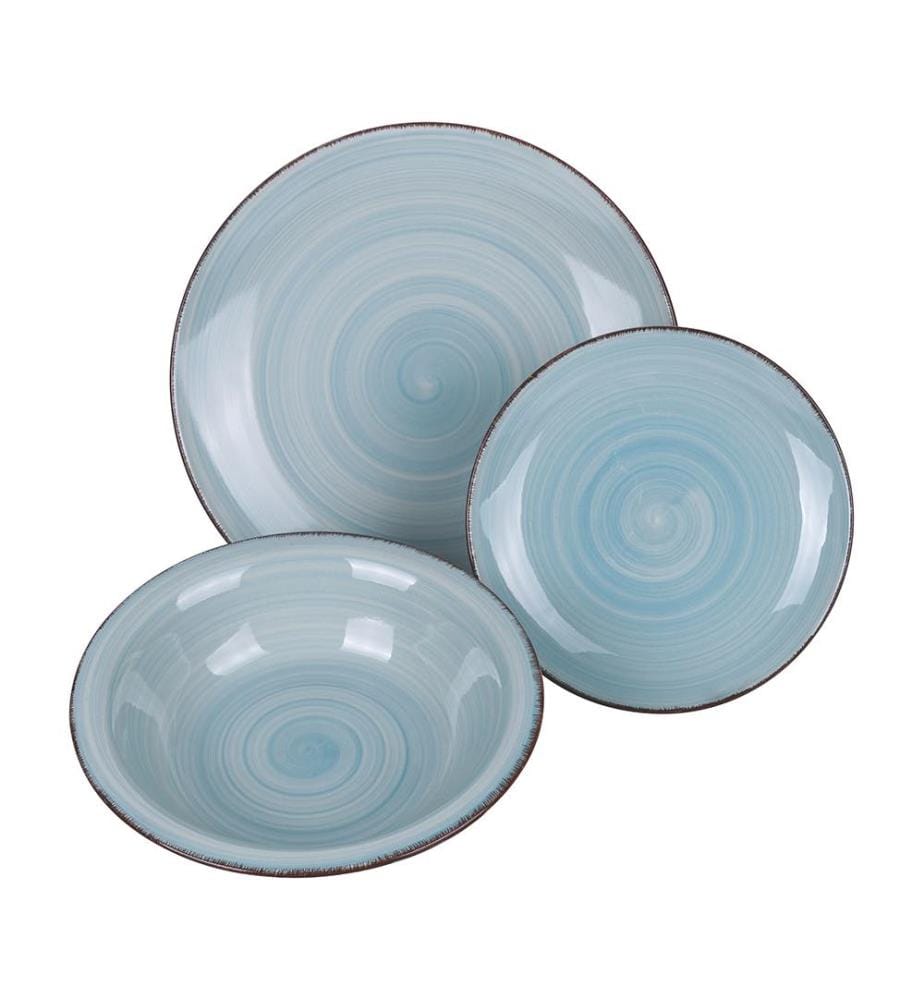 18-piece dinner service - Ocean / Blue