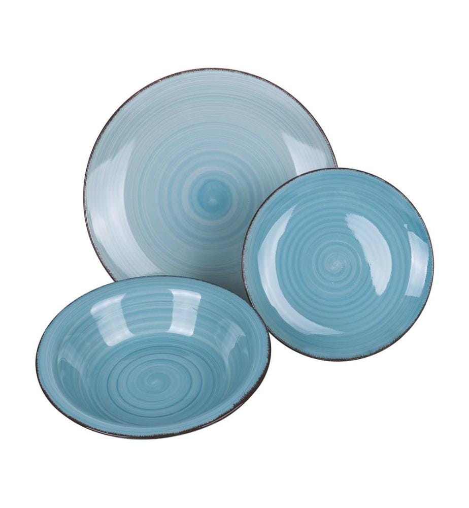 18-piece dinner service - Ocean / Blue